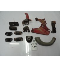 Kit Roldanas E Batentes Da Porta Lateral Renault Kangoo 2003