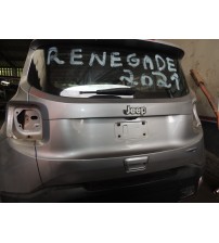 Tampa Traseira Limpa Só A Lata Com Vidro Jeep Renegade 2021
