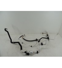 Kit Canos Ar Condicionado Hyundai Santa Fe 2.7 V6 Gas. 2008