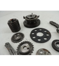 Kit Corrente E Engrenagem Pajero Full 3.2 2007 A 2011