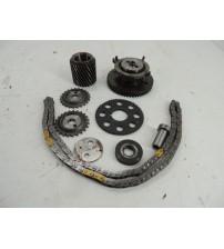 Kit Corrente E Engrenagem Pajero Full 3.2 2007 A 2011