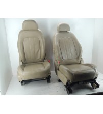 Jogo De Bancos De Couro Caramelo Gm Captiva Sport 2010