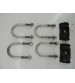 Jogo Grampos De Molas Traseiras Ford Transit 350 Cl 2025 Original