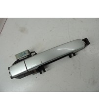 Maçaneta Externa Traseira Direita Nissan Frontier S 2014 Prata Traseira