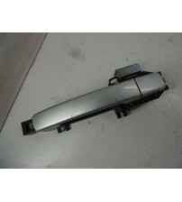 Maçaneta Externa Traseira Esquerda Nissan Frontier S 2014 Prata Traseira