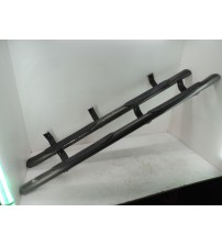 Par Estribo Com Detalhes Nissan Frontier Cabine Dupla 2014 Cinza Par Estribo Com Detalhes Nissan Frontier Cabine Dupla 2014 Cinza