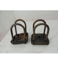 Jogo Grampos Traseiros Feixe De Mola Nissan Frontier S 2014