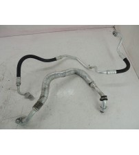 Par Canos Compressor Ar Condicionado Panamera 4.8 V8 2013 Par Canos Compressor Ar Condicionado Panamera 4.8 V8 2013