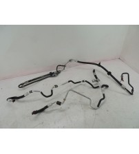 Jogo Canos Direção Hidráulica Porsche Panamera 4.8 V8 2013 Original Jogo Canos Direção Hidráulica Porsche Panamera 4.8 V8 2013 Original