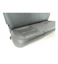 Banco Traseiro Em Couro Nissan Frontier S 2014 Cinza