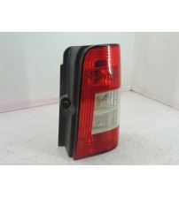 Lanterna Traseira Lado Direito Peugeot Partner 2022 Direito/passageiro Vermelho