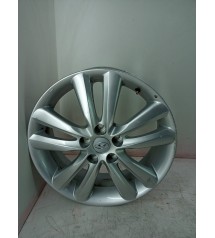 Roda Arranhada E Pouco Torta Hyundai Ix35 2016 R18 Prateado