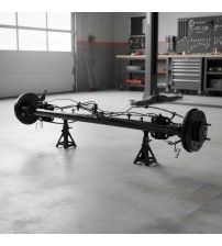 Eixo Traseiro Completo Fiat Fiorino 2016 Leia A Descrição Original