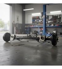 Eixo Traseiro Completo Fiat Fiorino 1.4 2014 Leia Descrição