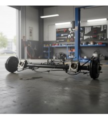 Eixo Traseiro Completo Fiat Fiorino 1.4 2014 Leia Descrição