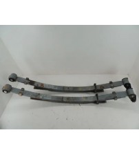 Par Feixe De Molas Traseiras Vw Amarok 2.0 4x4 2013 Usad0