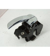 Maçaneta Interna Porta Lado Esquerdo Nissan Frontier S 2014 Original Dianteira/traseira