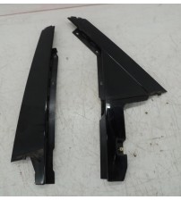 Aplique Externo Porta Traseira Esquerda Jaguar F-pace 2020 Black Piano