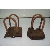 Jogo Grampos Feixe De Molas Traseiros Gm S10 2.8 2009 Usad0