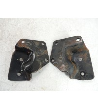 Par Chapa Suporte Coxim Motor Gm S10 Executive 2.8 2011