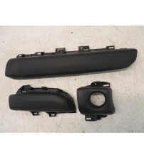 Kit Acabamento Couro Painel Ram Rampage Rebel 2.0 Gas. 2024 Preto