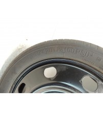 Roda R17 Com Pneu Estepe Rampage Rebel 2024 Preto