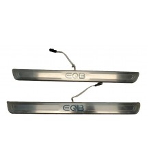 Par Soleira Porta Dianteira Com Led Mercedes Eqb 250+ 2025 Original Par Soleira Porta Dianteira Com Led Mercedes Eqb 250+ 2025 Original